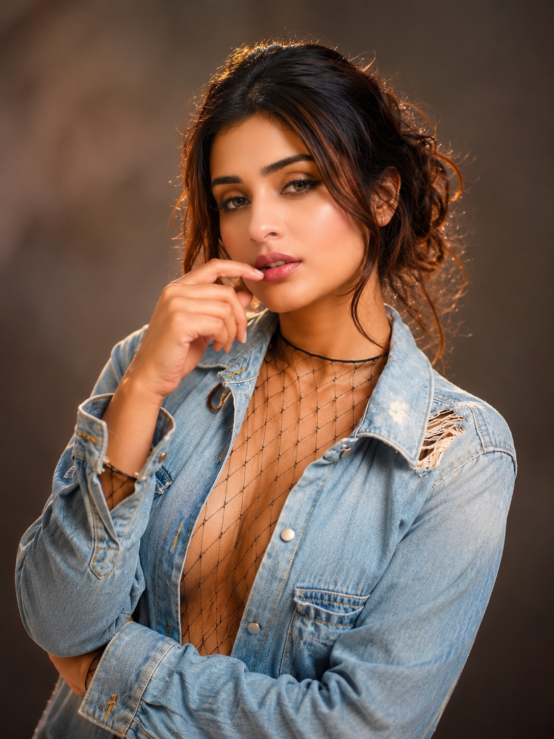 Sunny Priya Stylish Portrait | Beautiful Girl Photo