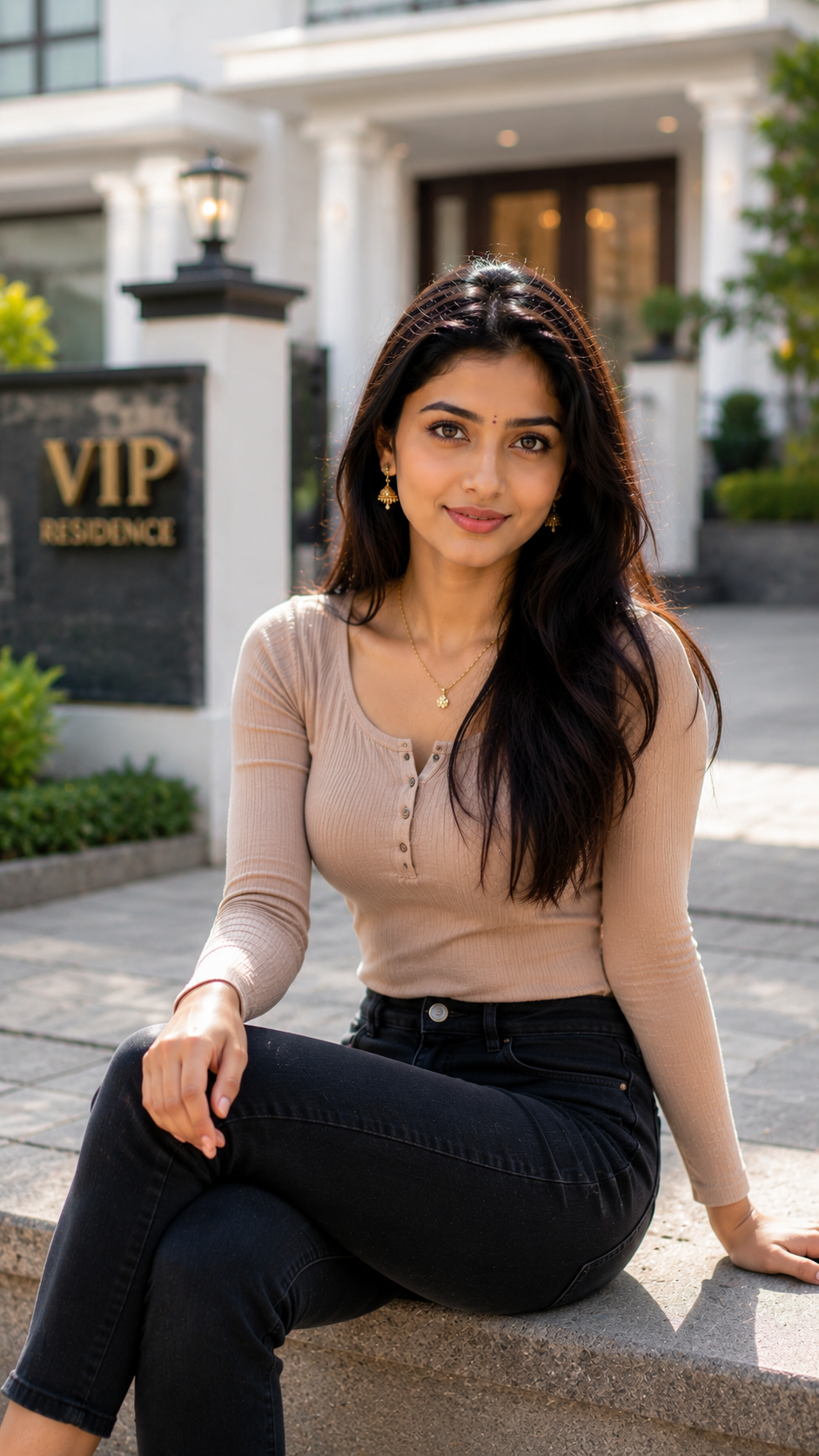 Fiza Beautiful Girl at VIP Residence