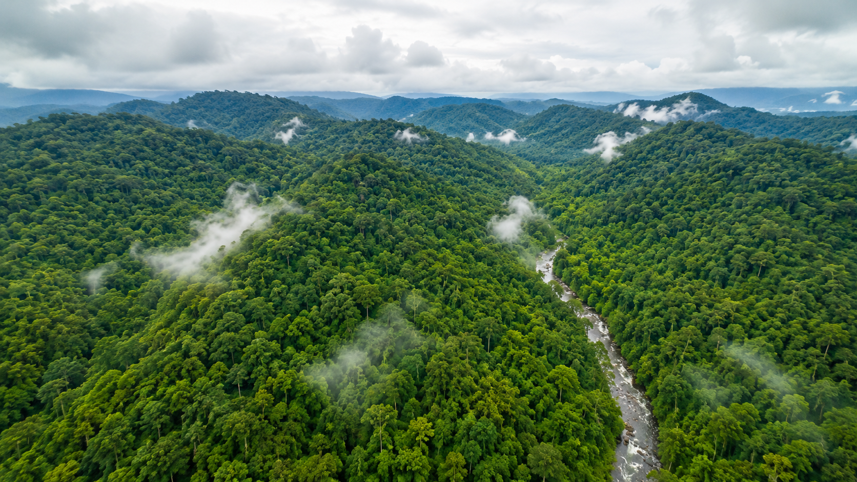Cloudy Mountains