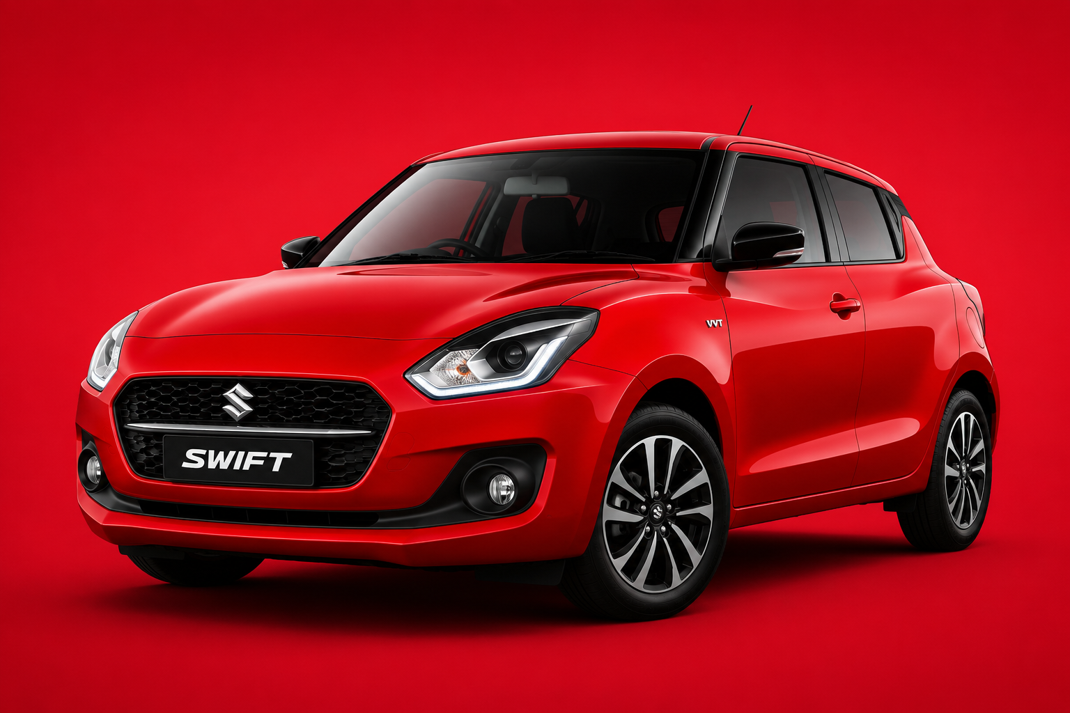 Red Maruti Suzuki Swift Car