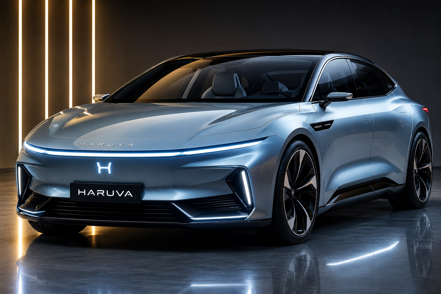 Haruva Futuristic Electric Car 🚘⚡